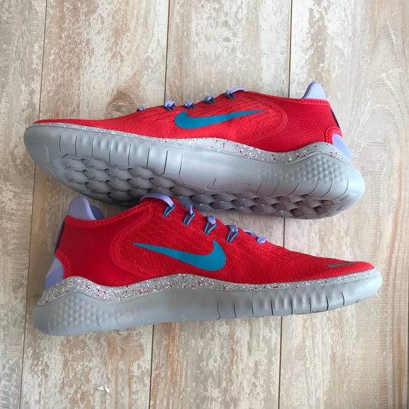 Nwt Nike ID Free RN 2018 Red Custom - Picture 7 of 8
